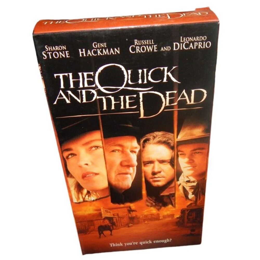 The Quick And The Dead 1995 TriStar Pictures vintage VHS in original case